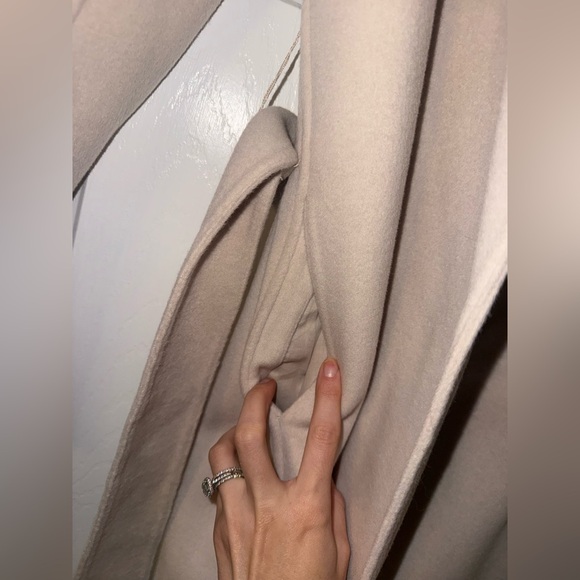Jenni Kayne New Cashmere Overcoat Stone XS - Picture 8 of 16